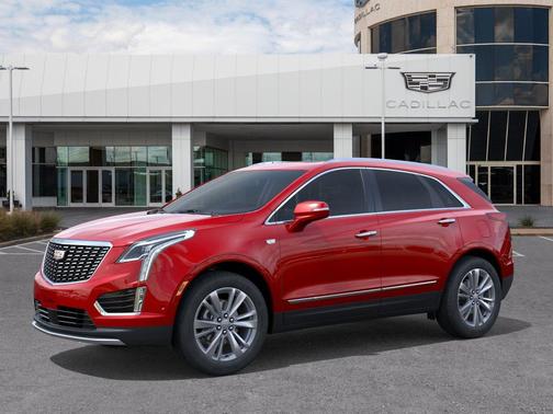 Radiant Red Tintcoat 2026 Cadillac XT5 Premium Luxury