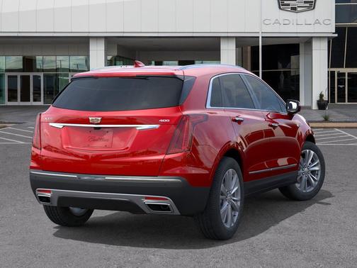 Radiant Red Tintcoat 2026 Cadillac XT5 Premium Luxury
