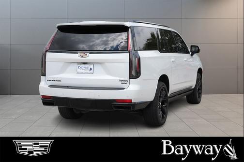Crystal White Tricoat 2022 Cadillac Escalade ESV Sport