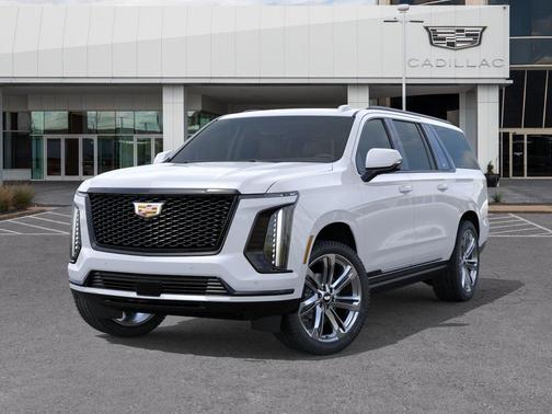 Vibrant White Tricoat 2026 Cadillac Escalade ESV Sport