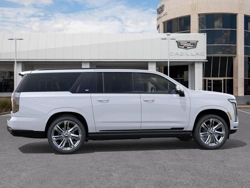 Vibrant White Tricoat 2026 Cadillac Escalade ESV Sport