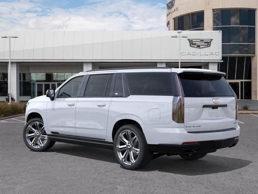 Vibrant White Tricoat 2026 Cadillac Escalade ESV Sport