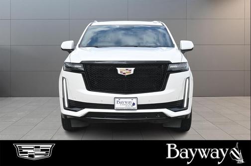 Crystal White Tricoat 2021 Cadillac Escalade ESV Sport