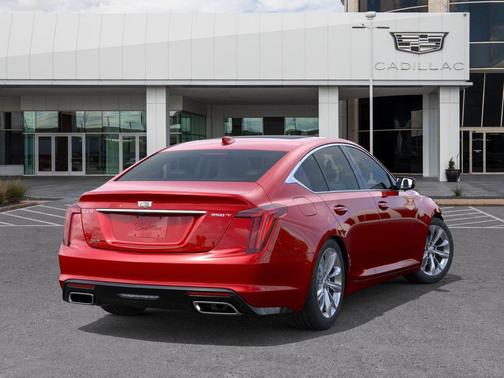 Radiant Red Tintcoat 2026 Cadillac CT5 Premium Luxury