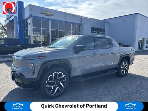 Gray 2025 Chevrolet Silverado EV RST