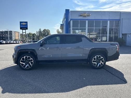 Gray 2025 Chevrolet Silverado EV RST