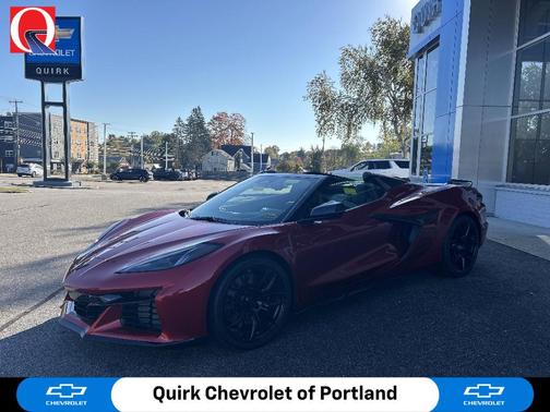 Red 2026 Chevrolet Corvette Z06