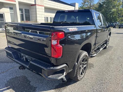 Black 2025 Chevrolet Silverado 1500 Custom Trail Boss