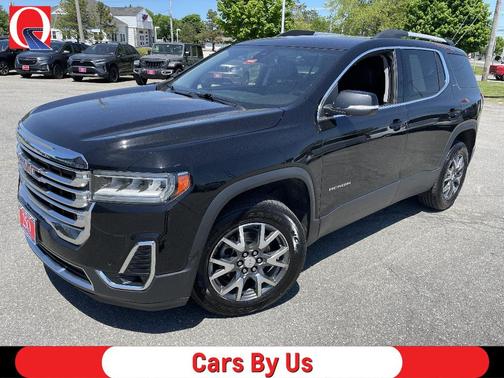 Black 2023 GMC Acadia SLT