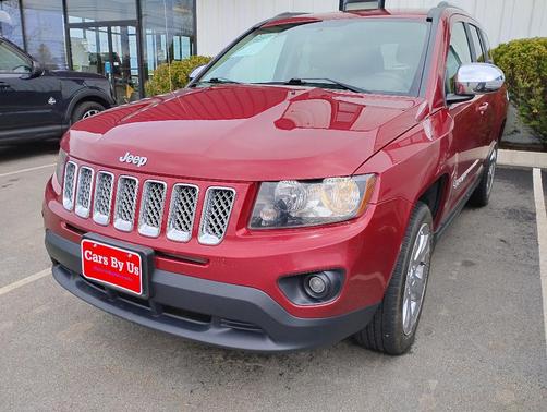 Red 2014 Jeep Compass Latitude