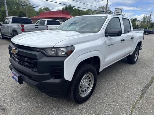 White 2023 Chevrolet Colorado WT