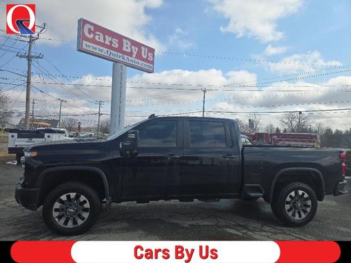 Black 2024 Chevrolet Silverado 2500 Custom