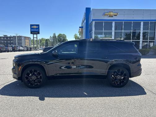 Black 2026 Chevrolet Traverse RS