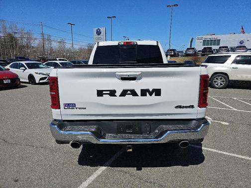 White 2025 RAM 1500 Limited