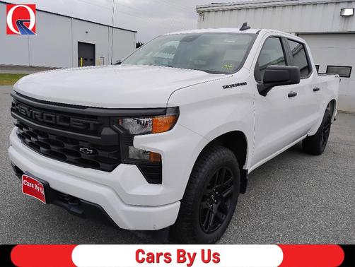 White 2023 Chevrolet Silverado 1500 Custom