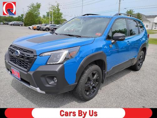 Geyser Blue 2022 Subaru Forester Wilderness