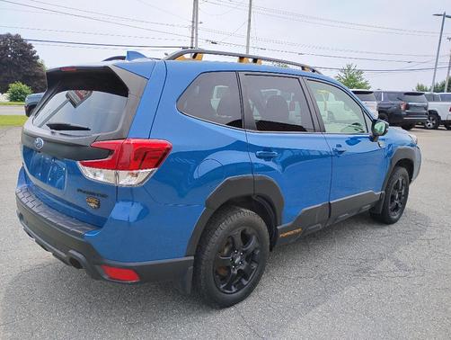 Geyser Blue 2022 Subaru Forester Wilderness