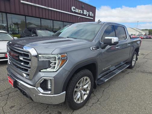 Gray 2021 GMC Sierra 1500 SLT