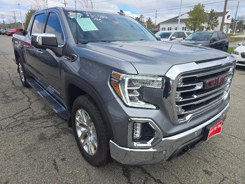 Gray 2021 GMC Sierra 1500 SLT