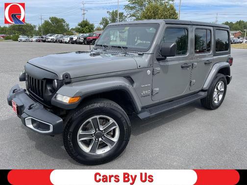Gray 2020 Jeep Wrangler Unlimited Sahara