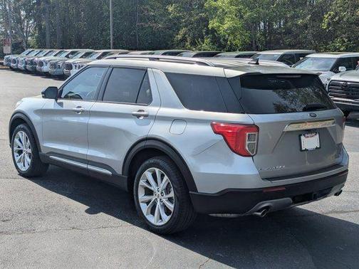 Iconic Silver Metallic 2023 Ford Explorer Platinum