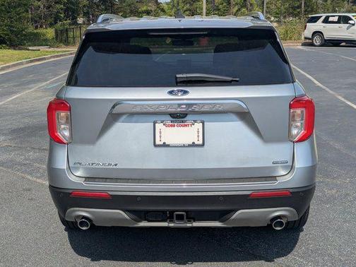 Iconic Silver Metallic 2023 Ford Explorer Platinum