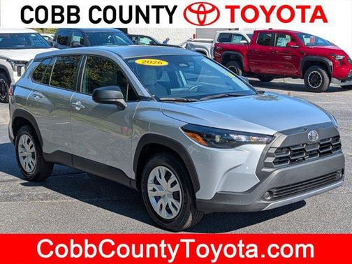 Sonic Silver 2026 Toyota Corolla Cross L