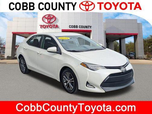 Blizzard Pearl 2018 Toyota Corolla LE