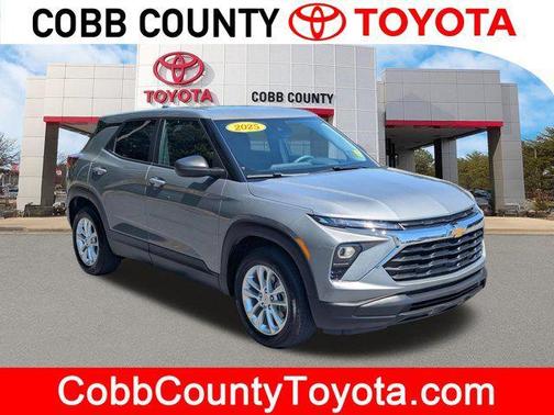 Sterling Gray Metallic 2025 Chevrolet Trailblazer LS