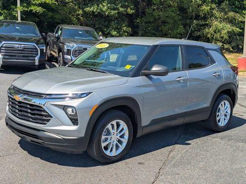 Sterling Gray Metallic 2025 Chevrolet Trailblazer LS