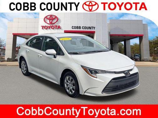 Wind Chill Pearl 2026 Toyota Corolla LE