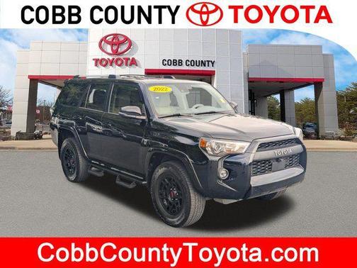 Midnight Black Metallic 2022 Toyota 4Runner SR5 Premium