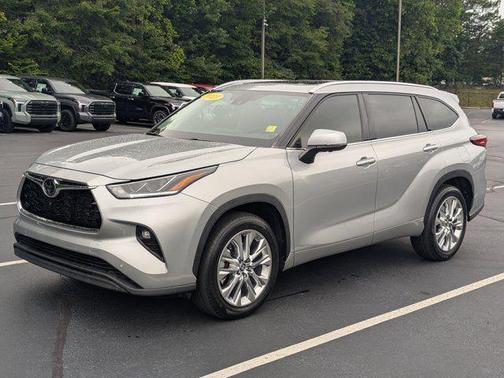 Celestial Silver Metallic 2023 Toyota Highlander Limited