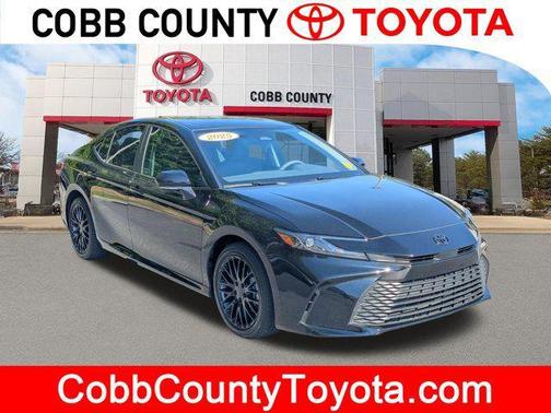 Black 2025 Toyota Camry LE