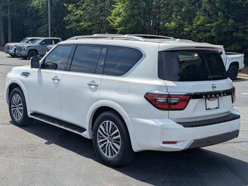 Aspen White Tricoat 2024 Nissan Armada SL 4WD