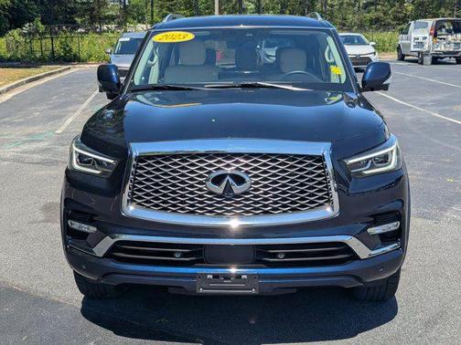 Hermosa Blue 2023 INFINITI QX80 Luxe