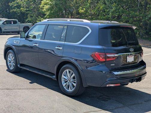 Hermosa Blue 2023 INFINITI QX80 Luxe
