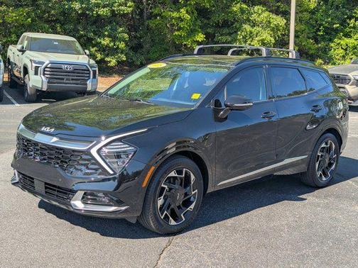 Ebony Black 2025 Kia Sportage SX-Prestige