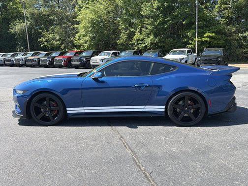 Atlas Blue Metallic 2024 Ford Mustang EcoBoost