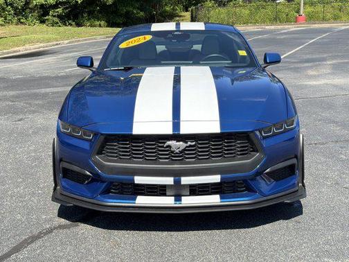 Atlas Blue Metallic 2024 Ford Mustang EcoBoost
