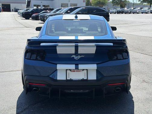Atlas Blue Metallic 2024 Ford Mustang EcoBoost