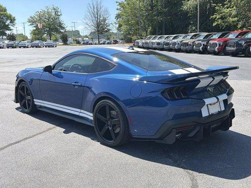 Atlas Blue Metallic 2024 Ford Mustang EcoBoost