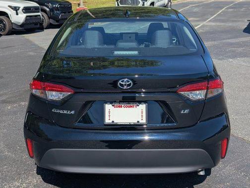 Midnight Black Metallic 2026 Toyota Corolla LE