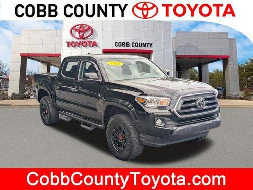 Midnight Black Metallic 2022 Toyota Tacoma SR5