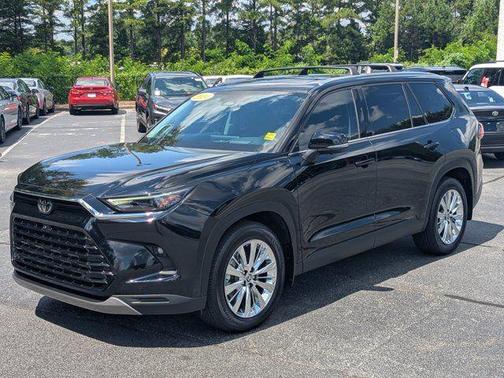Midnight Black Metallic 2024 Toyota Grand Highlander Platinum
