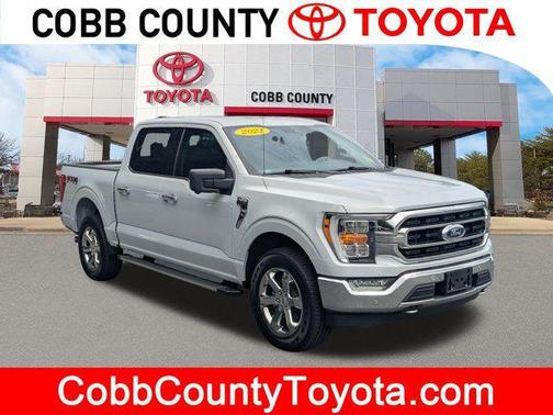 Space White Metallic 2021 Ford F-150 XLT