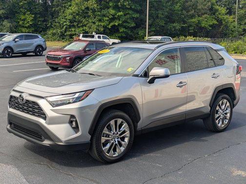 Silver Sky Metallic 2022 Toyota RAV4 XLE Premium
