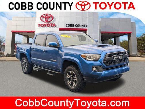 Blazing Blue Pearl 2018 Toyota Tacoma TRD Sport