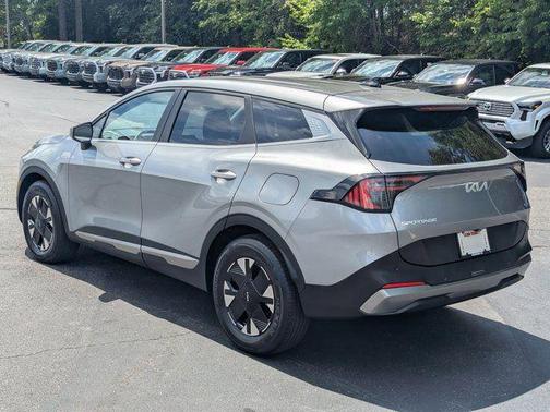 Gray 2026 Kia Sportage Hybrid LX