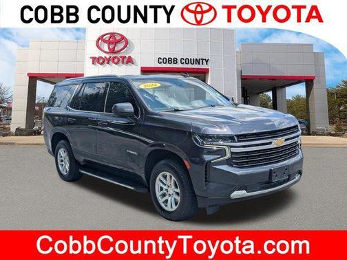 Dark Ash Metallic 2022 Chevrolet Tahoe LT